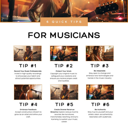 Musician Social Media Canva Templates | Music Marketing Kit for Artists, Bands & Producers - Social Canvas