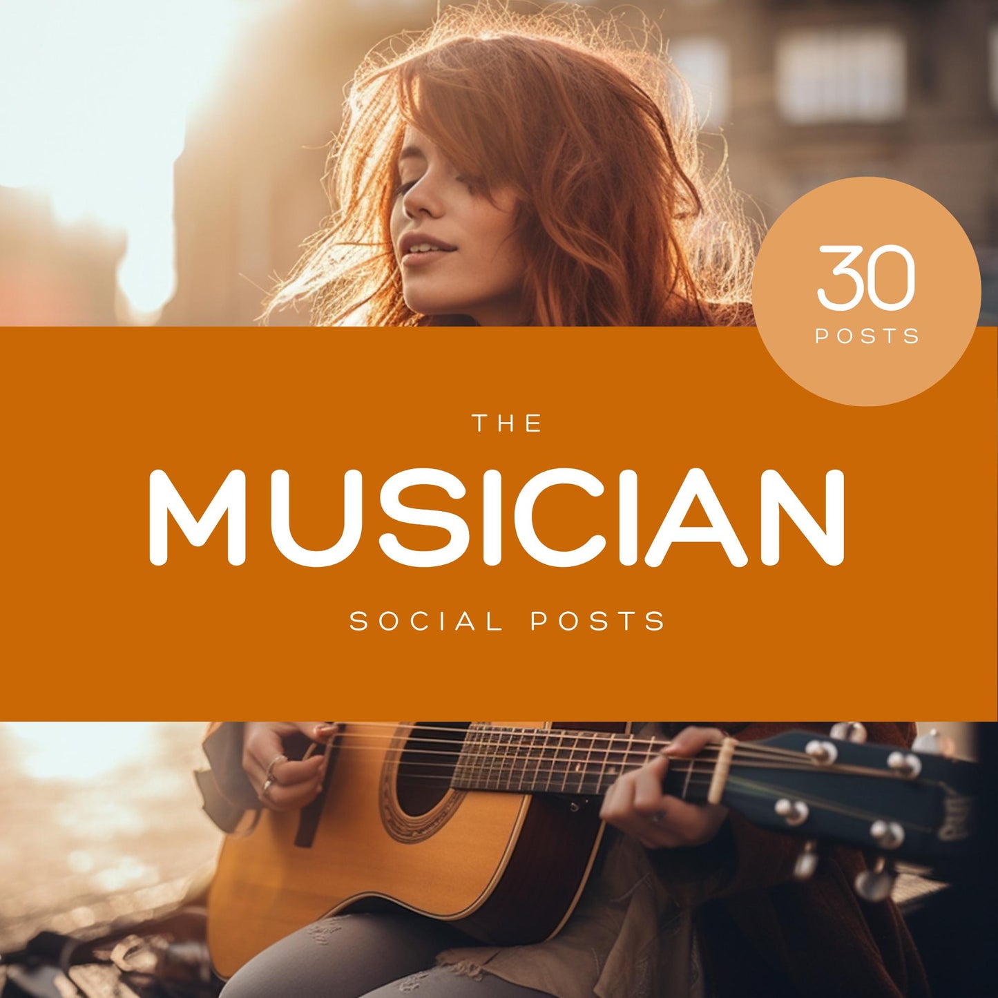 Musician Social Media Canva Templates | Music Marketing Kit for Artists, Bands & Producers - Social Canvas