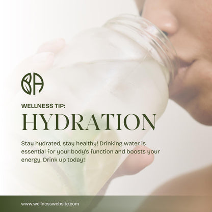 30 Wellness Clinic Social Media Templates| Holistic Health, Spa and Self-Care |  Social Media Planner, Analytics Guide - Social Canvas