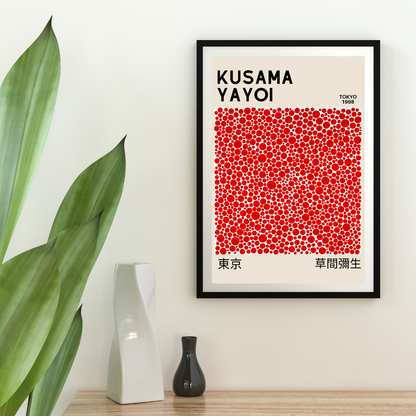 Yayoi Kusama Art Prints | 70 Printable Posters Bundle Featuring Iconic Geometric and Modern Patterns - Social Canvas
