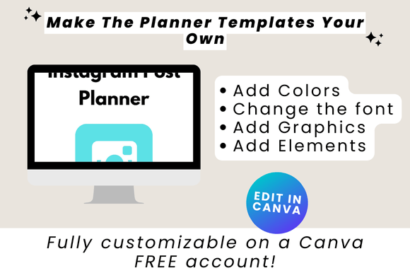 Canva Instagram Content Planner 2025 – Schedule & Plan Posts with Ease (MRR) - Social Canvas