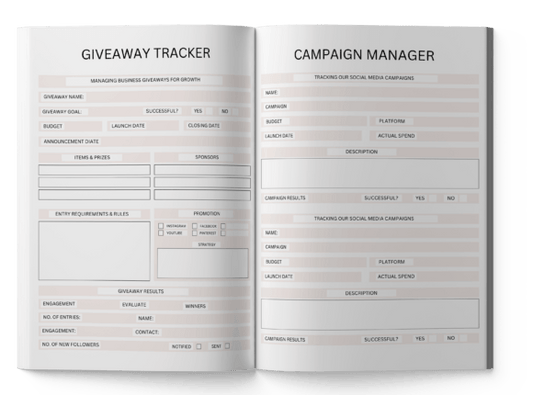 2025 Small Business Planner – 74-Page Canva Template for Entrepreneurs & Coaches - Social Canvas