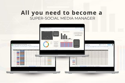 2025 Social Media Content Dashboard - Social Canvas