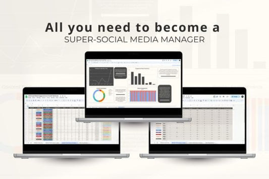 2025 Social Media Content Dashboard - Social Canvas