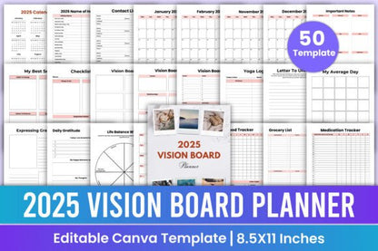 2025 Best-Selling KDP Interiors Bundle – Planners, Journals & Low Content Templates (MRR) - Social Canvas
