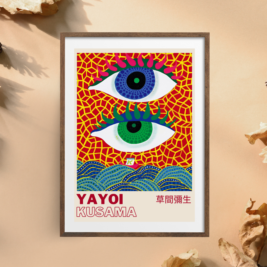 Yayoi Kusama Art Prints | 70 Printable Posters Bundle Featuring Iconic Geometric and Modern Patterns - Social Canvas