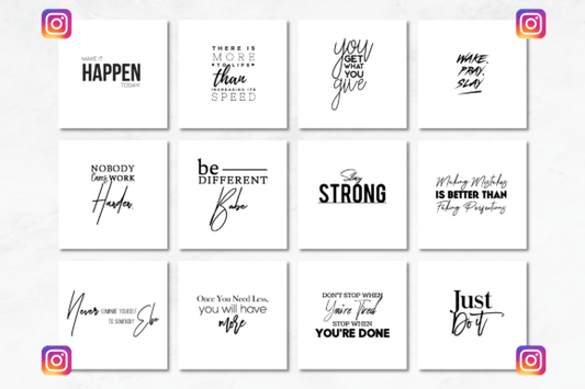 2100 Editable Motivational Quotes – Social Media Growth Kit (MRR) - Social Canvas