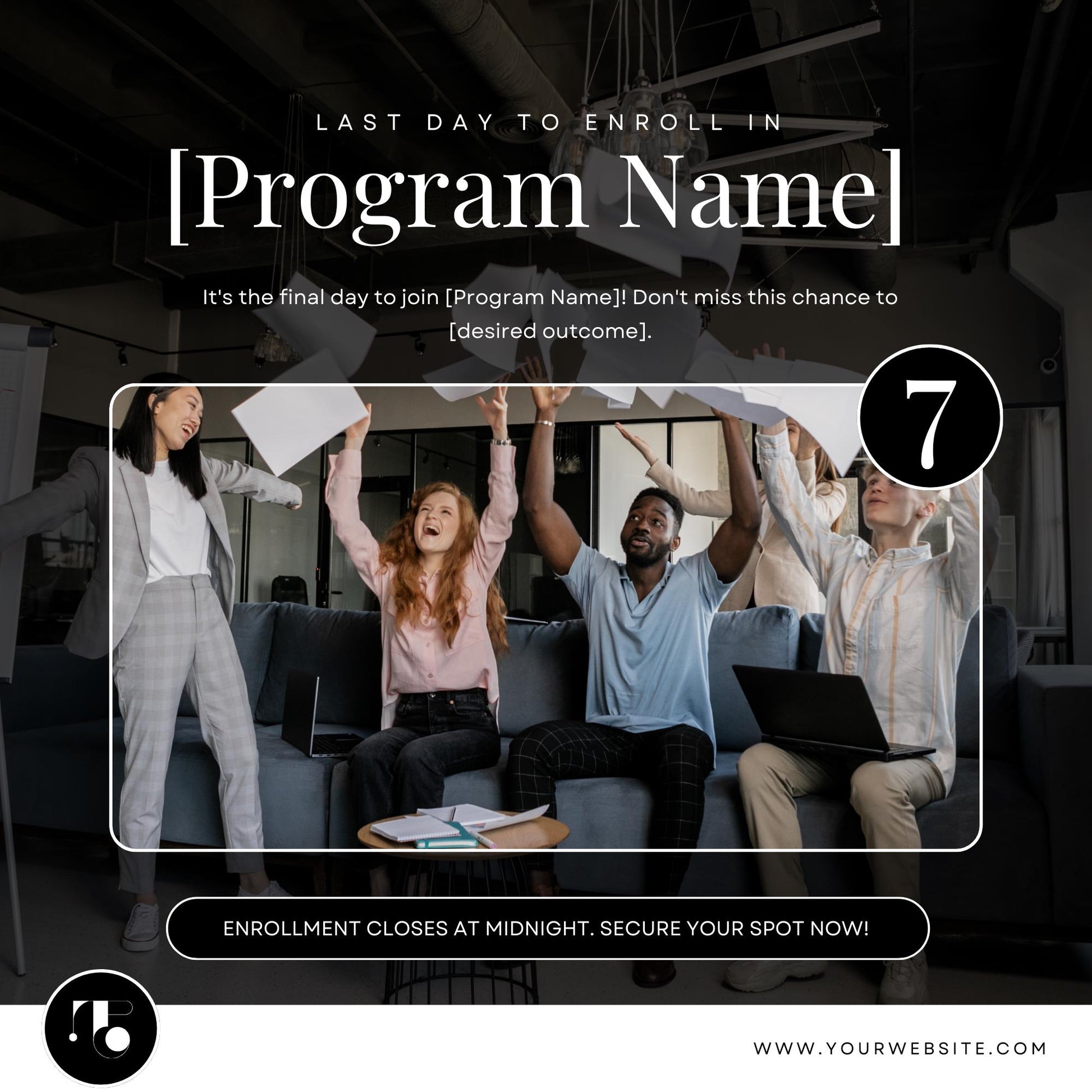 9 Instagram Countdown Templates | Editable Canva Templates | Social Media Launch, Webinar & Program Promotion | Instant Download - Social Canvas