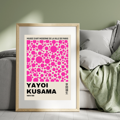 Yayoi Kusama Art Prints | 70 Printable Posters Bundle Featuring Iconic Geometric and Modern Patterns - Social Canvas