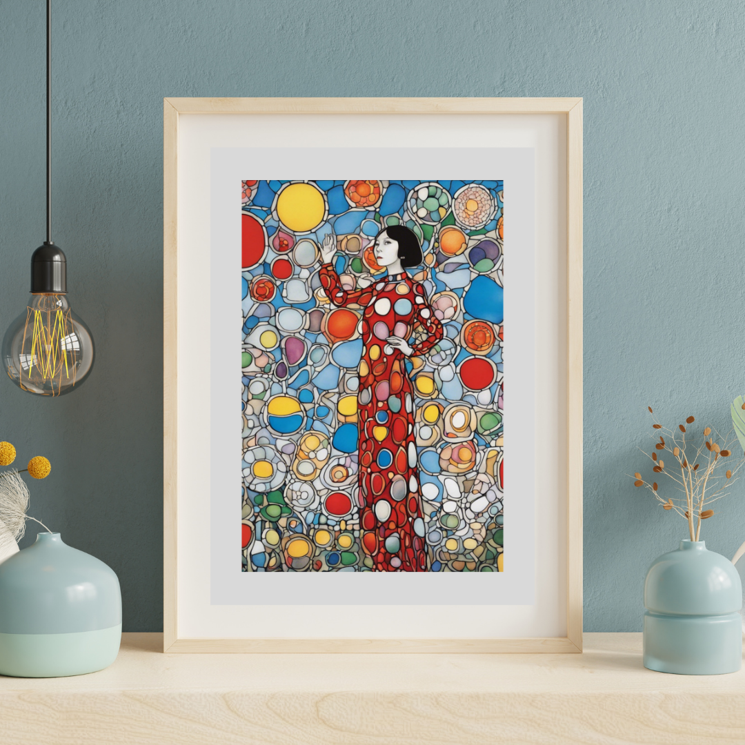 Yayoi Kusama Art Prints | 70 Printable Posters Bundle Featuring Iconic Geometric and Modern Patterns - Social Canvas