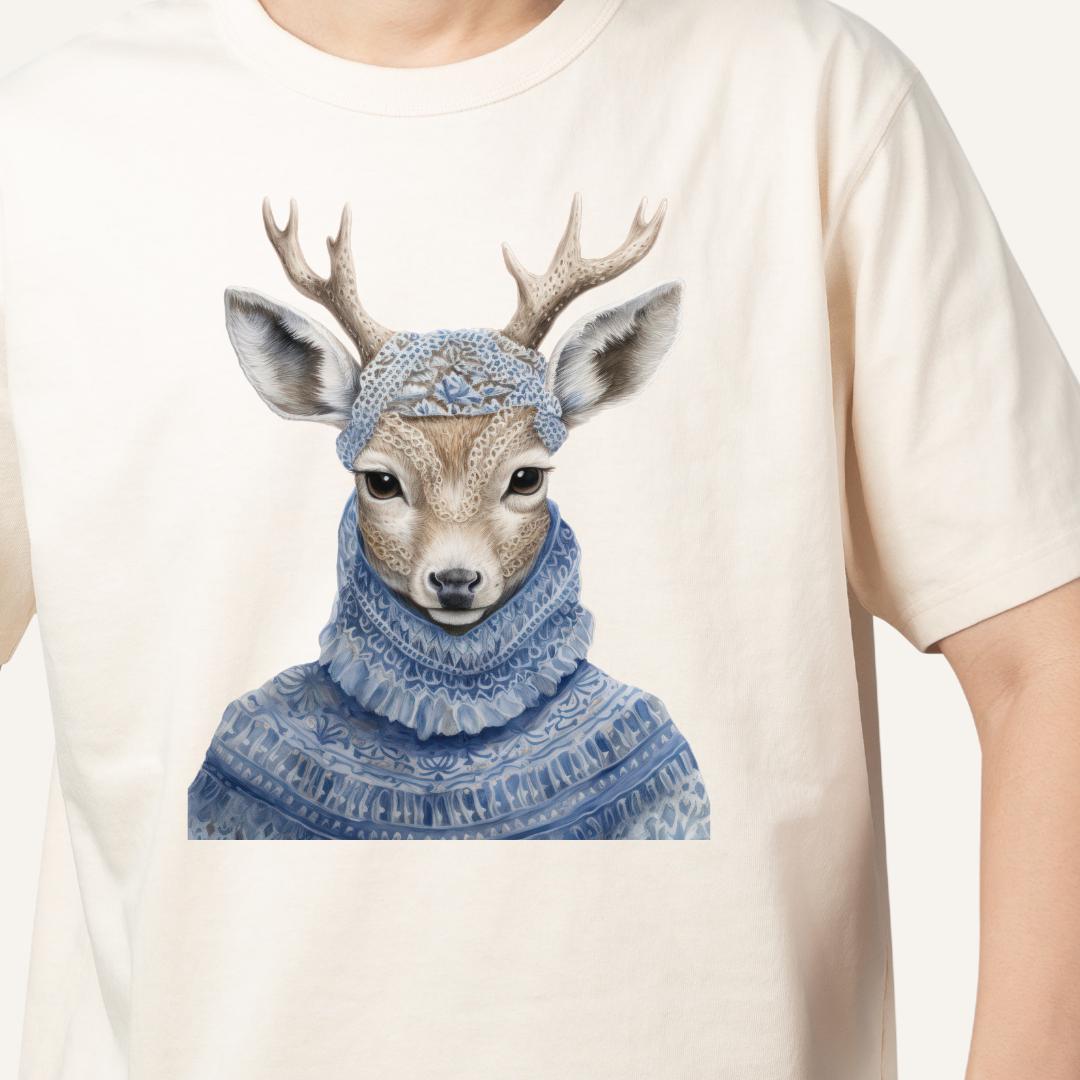 5 Adorable Animal Hoodie PNG | Digital Download for Print on Demand | Woodland Creatures in Cozy Sweaters - Social Canvas