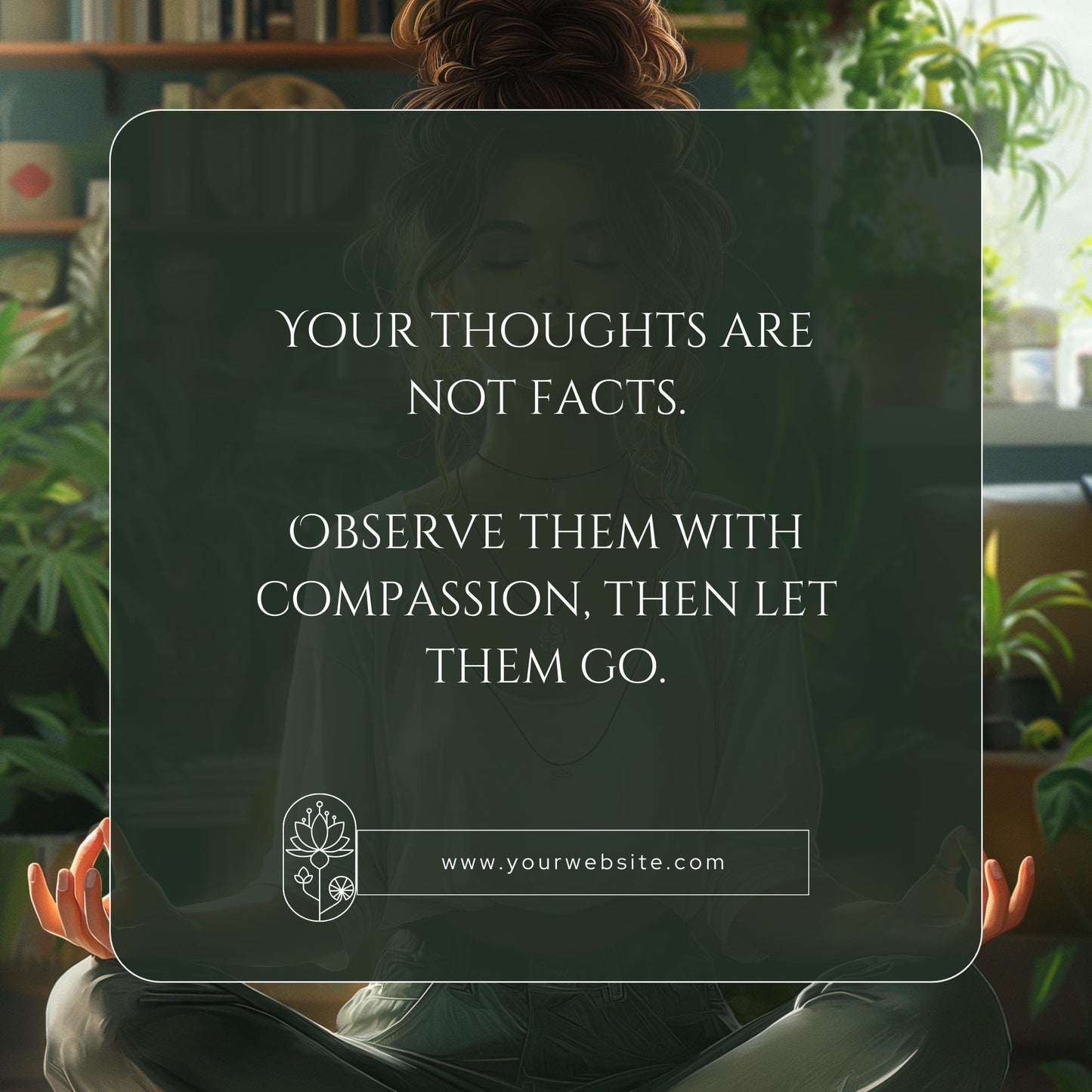 25 Mindfulness Social Media Templates | Editable Canva Templates | Wellness, Self-Care & Mental Health Instagram Posts | Instant Download - Social Canvas