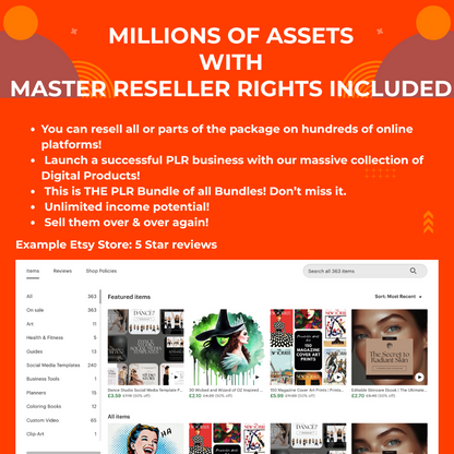 Start Earning Today: Massive DFY Digital Product Bundle with Full Resell Rights (PLR + MRR)
