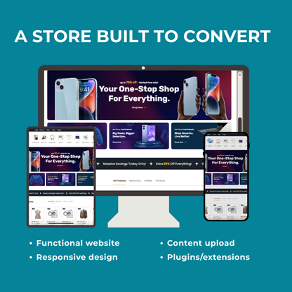 Premium Shopify Dropshipping Store - includes $50 in Facebook ads