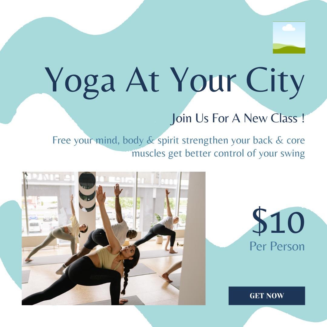 Yoga Canva Templates | Yoga Instructors and Studios | Wellness and Fitness Instagram Posts | Social Media Planner, Analytics Guide - Social Canvas