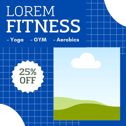 Fitness Canva Templates | Social Media Planner and Analytics Guide | Gym and Workout Social Media Kit | Personal Trainer | Wellness Branding - Social Canvas