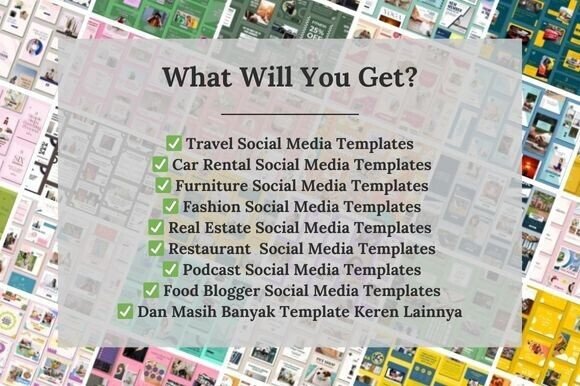 Massive 3500 Canva Social Media Templates – Editable & PLR Licensed (MRR) - Social Canvas