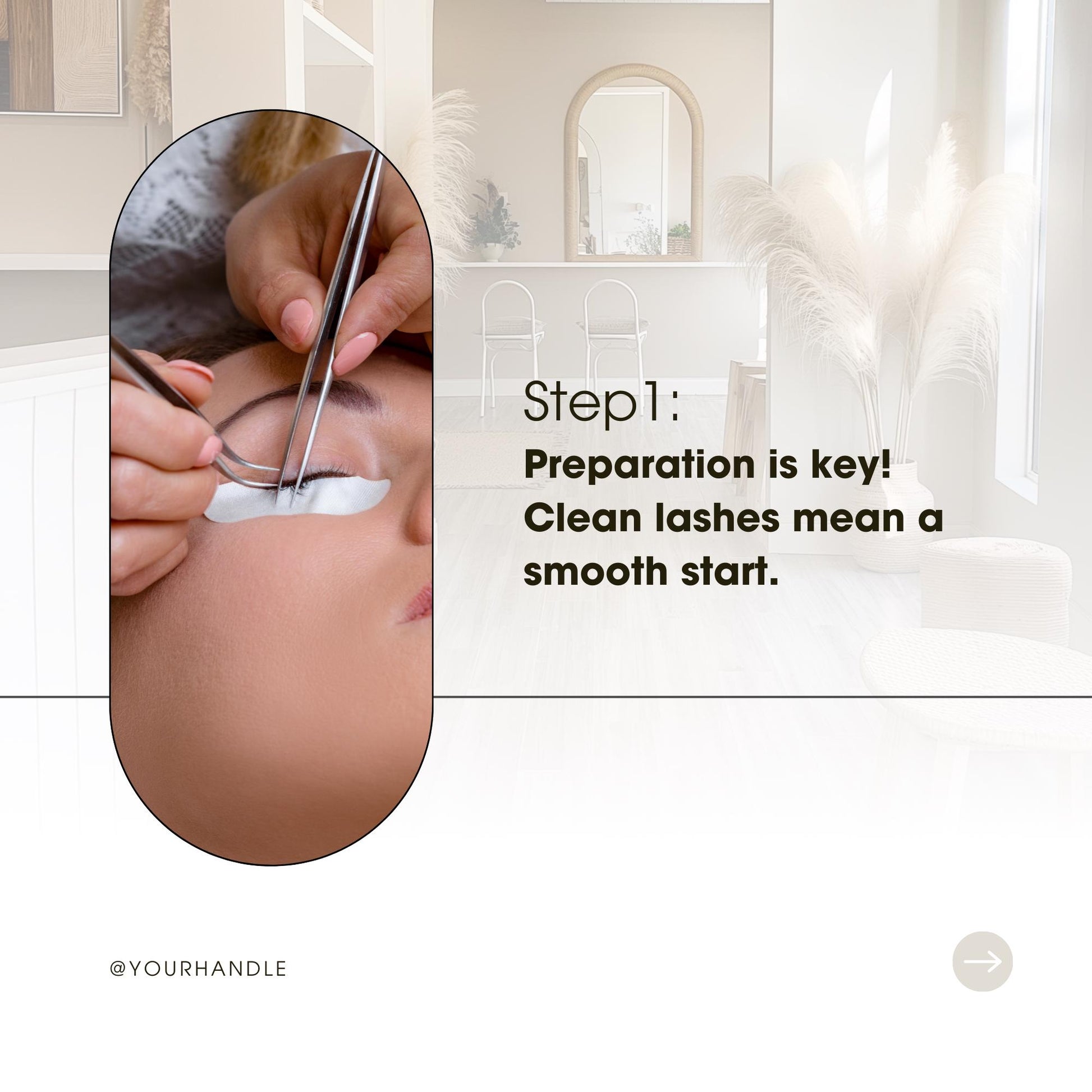 Lash Instagram Carousel Canva Templates | Lash Tech Marketing & Beauty Social Media Kit - Social Canvas