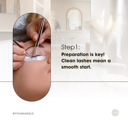 Lash Instagram Carousel Canva Templates | Lash Tech Marketing & Beauty Social Media Kit - Social Canvas