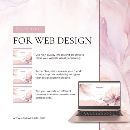 Web Design Social Media Canva Templates | Digital Agency Marketing Kit for Web Designers & Freelancers - Social Canvas