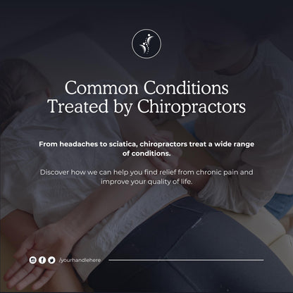 60 Chiropractor Social Media Templates | Editable Canva Templates | Chiropractic Care, Wellness and Health Marketing | Instant Download - Social Canvas