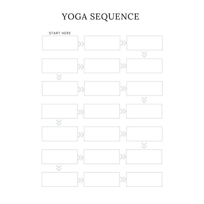 Yoga Journal Canva Template | Printable Yoga Planner | Yoga Practice Log | Meditation Tracker | Digital Download - Social Canvas