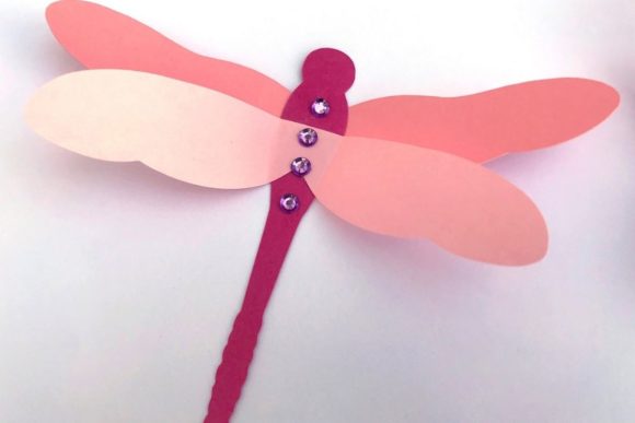 3D Layered Dragonflies and Butterflies - Social Canvas