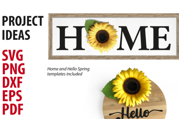 3D Paper Sunflower - Social Canvas