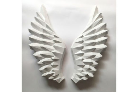 3D Papercraft Wings SVG – DIY Angel & Fairy Wing Cutting Files (MRR) - Social Canvas