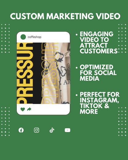 15 Second | Product Showcase Video | Custom-Made For You | 15-Second Sale Promo for Social Media |