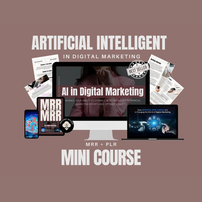 Master AI Marketing Today — Resell and Profit with PLR-Ready Mini Course