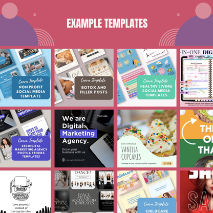 Complete Digital Marketing Course + Digital Products Bundle – Learn, Launch, and Grow Your Online Income with PLR, MRR & DFY Content - Social Canvas