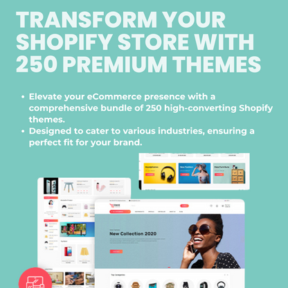 Ultimate Shopify Theme Collection – 250 Resellable eCommerce Templates