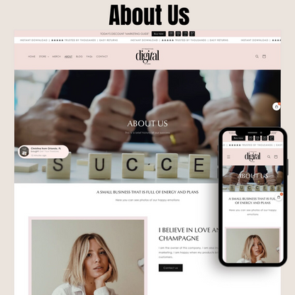 50 Digital Products + Custom Built Store – Launch & Sell