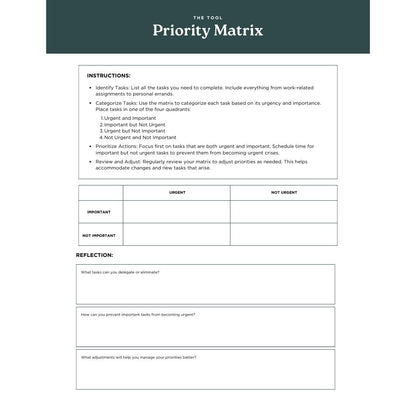 ADHD & Executive Functioning Canva Worksheets | Digital Planner for Focus, Organization and Productivity | ADHD Support PDF - Social Canvas