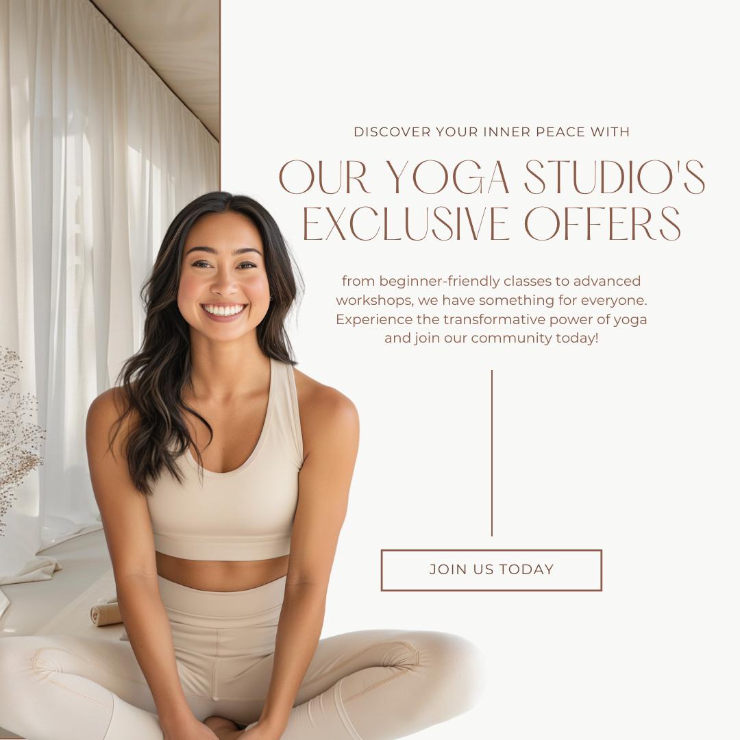 Yoga Studio Social Media Templates | Canva Marketing Kit for Instructors & Wellness Coaches - Social Canvas