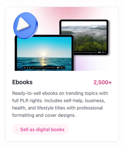 Ultimate Passive Income Bundle: Millions of Ready-to-Sell Digital Products with PLR & Master Resell Rights