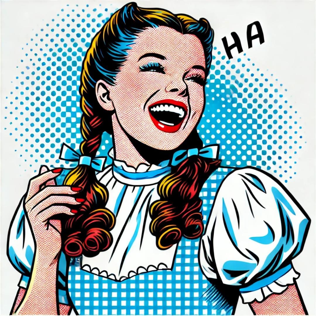 Original Wizard of Oz Inspired Artwork Set of 5 | Red Shoes & Dorothy Dress PNG | Printable Digital Download for Print-on-Demand - Social Canvas