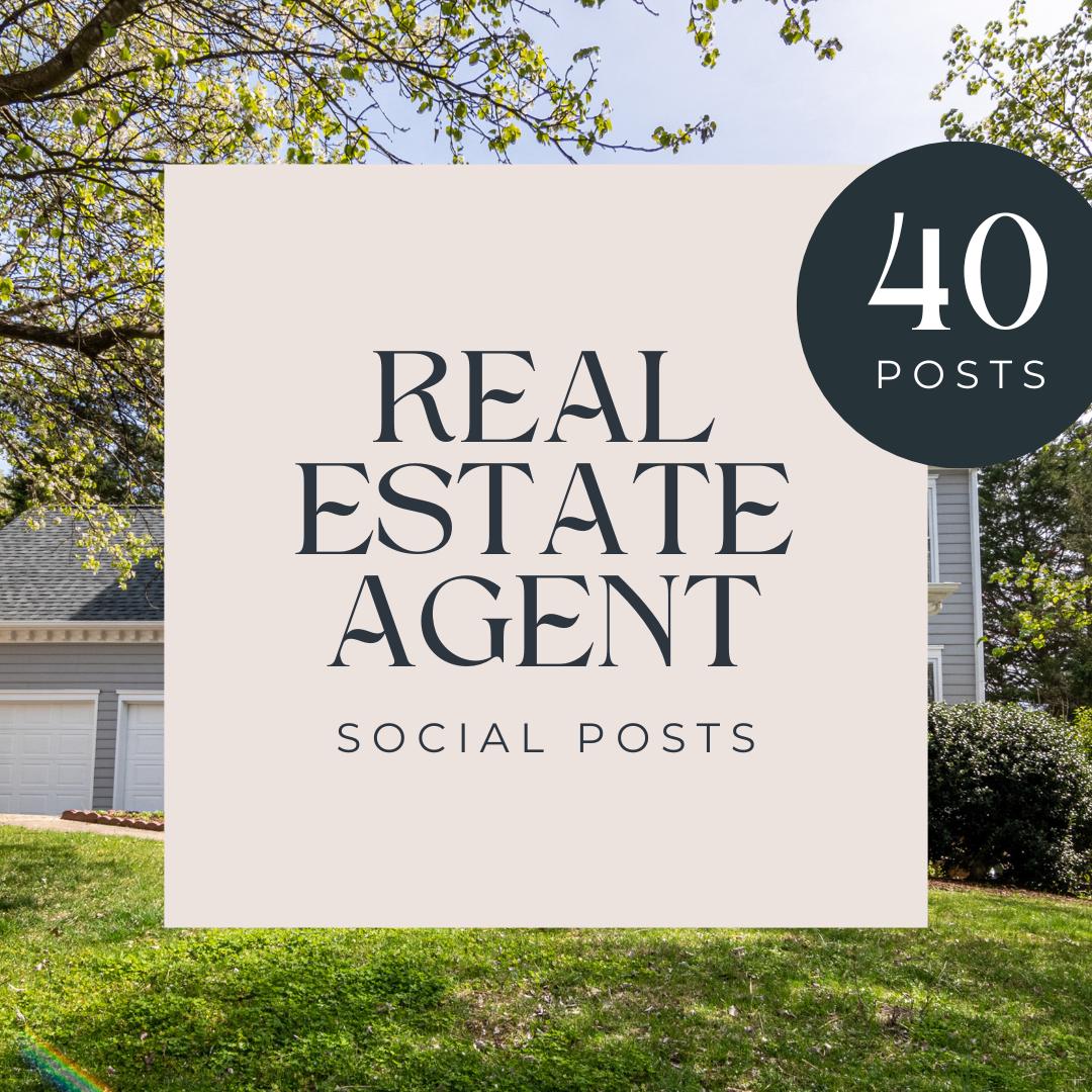 Realtor Social Media Canva Templates | Real Estate Agent Marketing Kit | Social Media Planner, Analytics Guide | 800 Faceless Videos - Social Canvas