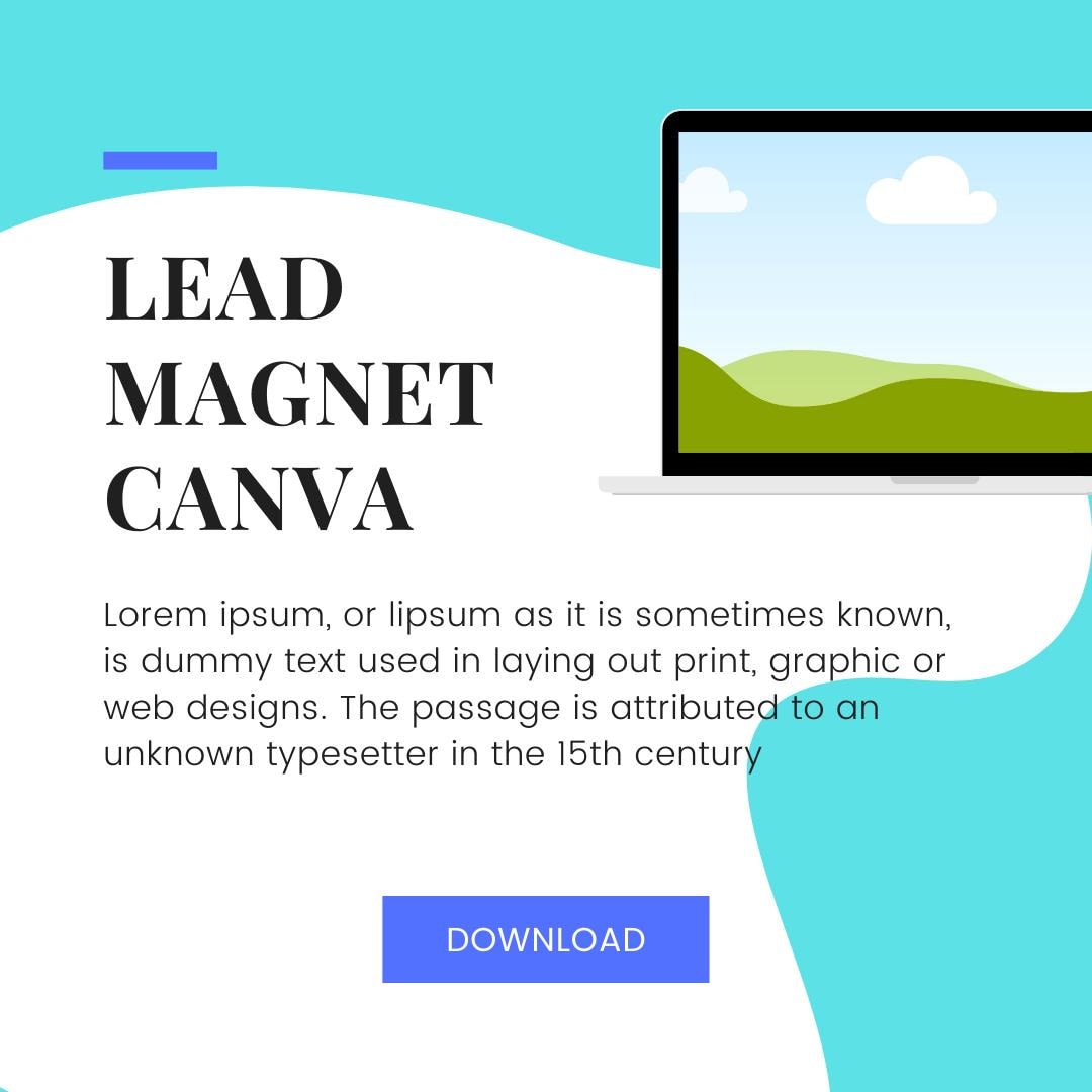 Lead Magnet Instagram Templates Canva | Online Course & Freebie Promotion | Social Media Planner, Analytics Guide and 800 Faceless Videos - Social Canvas
