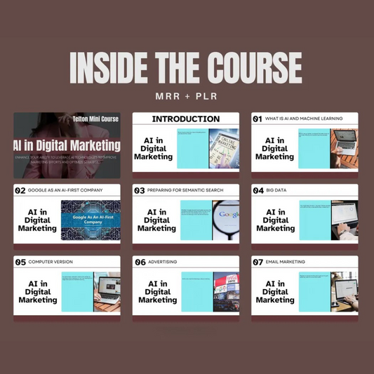 Master AI Marketing Today — Resell and Profit with PLR-Ready Mini Course