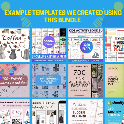Digital Products Bundle Ideal for Passive Income, Millions of DFY Content, Featuring Private Label Rights & Master Resell Rights - Social Canvas