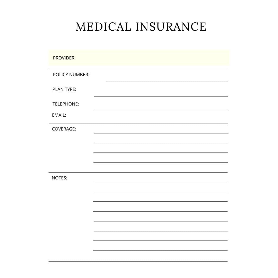 Blood Sugar Planner Canva Template | Printable Diabetes Log | Glucose Tracker and Health Journal | Medication and Meal Log - Social Canvas