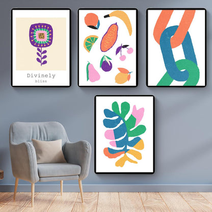 50 Modern Art Prints | Digital Wall Art | Printable Home & Office Decor | Abstract, Boho and Colorful Aesthetic Prints | Instant Download - Social Canvas