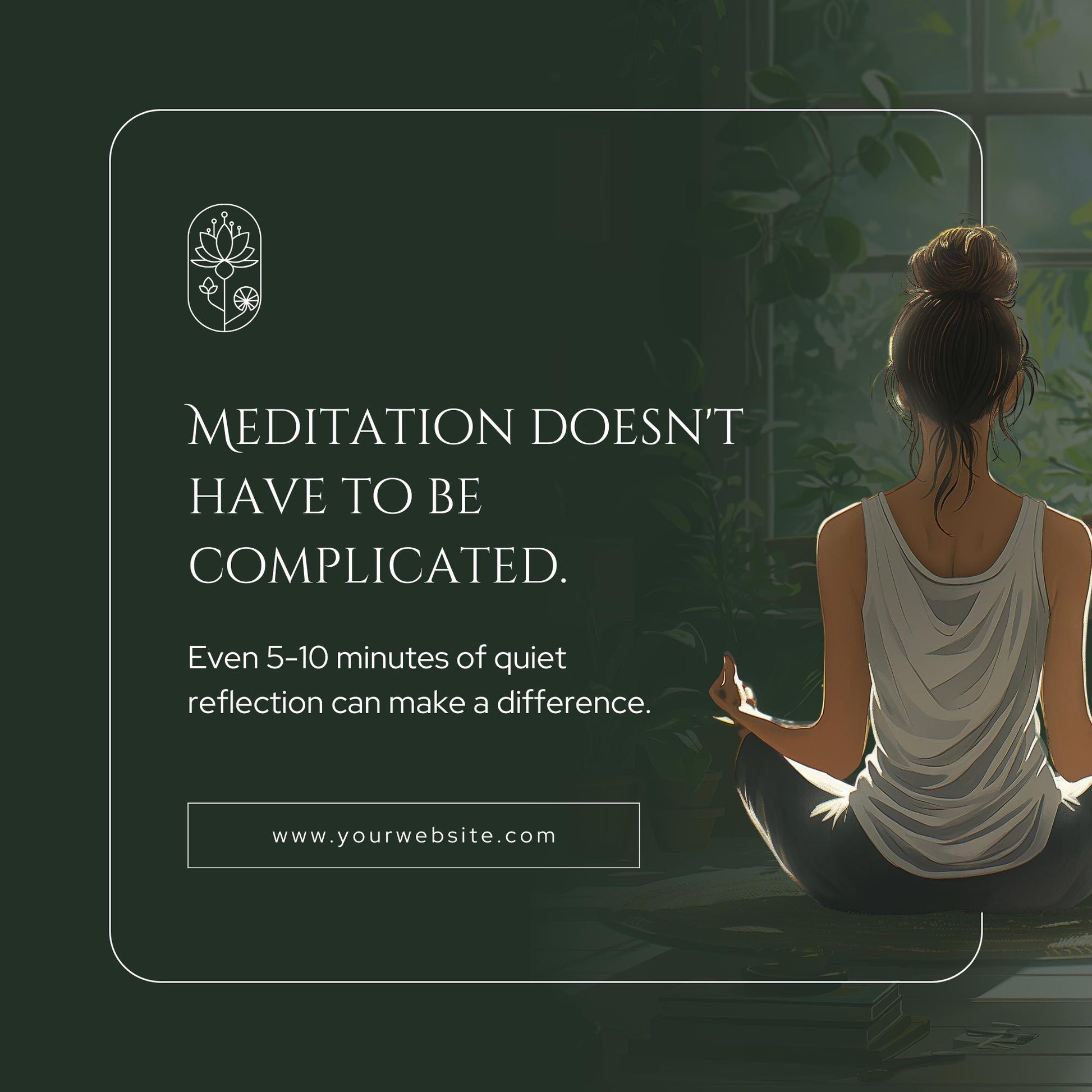 25 Mindfulness Social Media Templates | Editable Canva Templates | Wellness, Self-Care & Mental Health Instagram Posts | Instant Download - Social Canvas