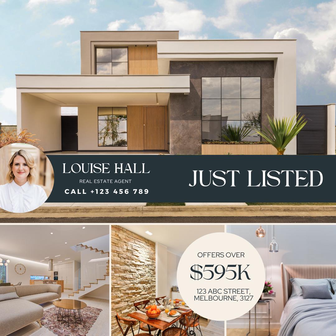 Realtor Social Media Canva Templates | Real Estate Agent Marketing Kit | Social Media Planner, Analytics Guide | 800 Faceless Videos - Social Canvas