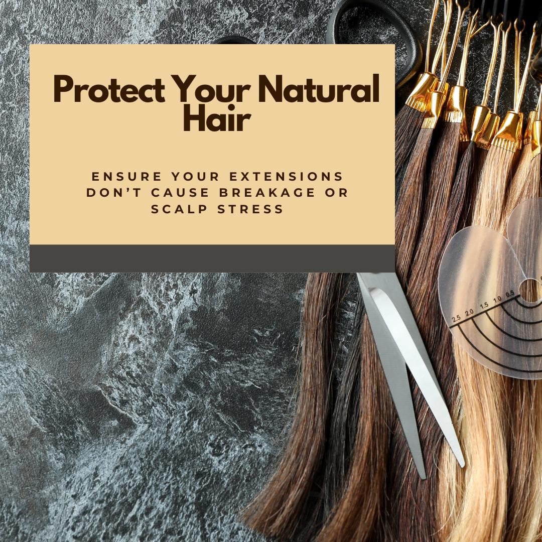 Hair Extension Care Guide | Maintain & Style Your Extensions Like a Pro | Digital Haircare Ebook - Social Canvas