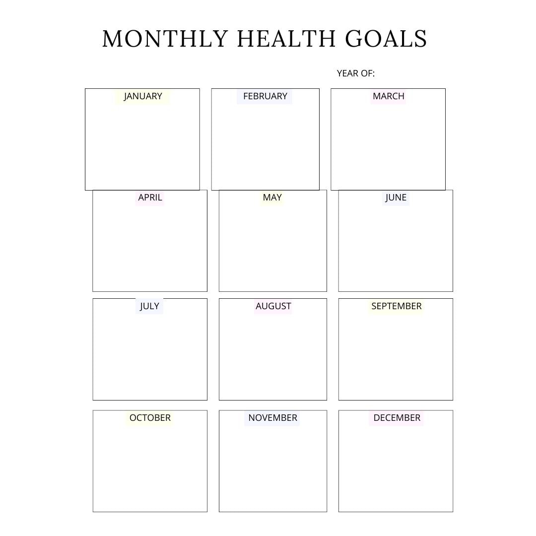 Blood Sugar Planner Canva Template | Printable Diabetes Log | Glucose Tracker and Health Journal | Medication and Meal Log - Social Canvas