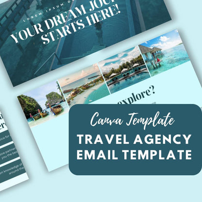 Travel Agency Email Template Pack | 24 High-Converting Sequences for Travel Agents & Tour Operators - Social Canvas