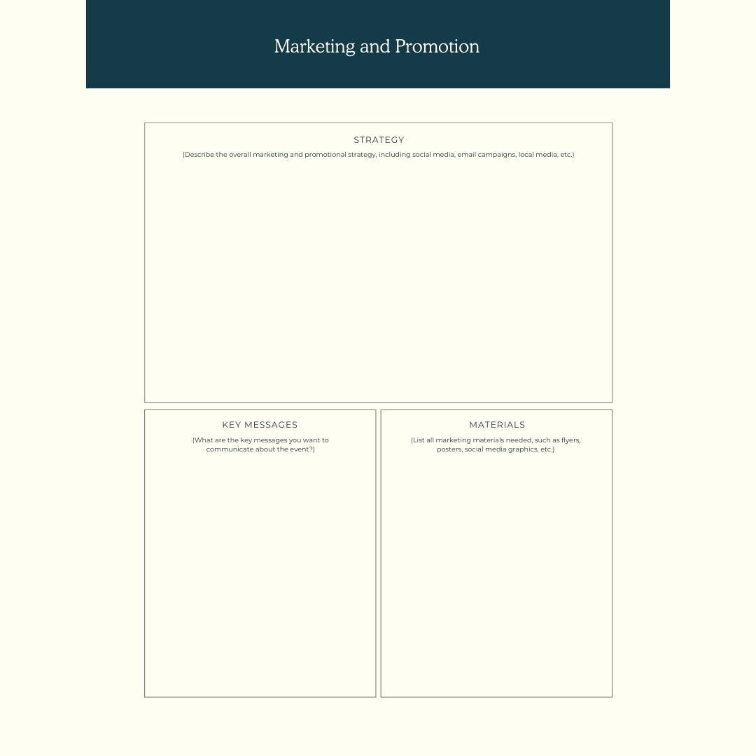 Non-Profit Planner | Fundraising, Grant Tracking & Organizational Management Guide - Social Canvas